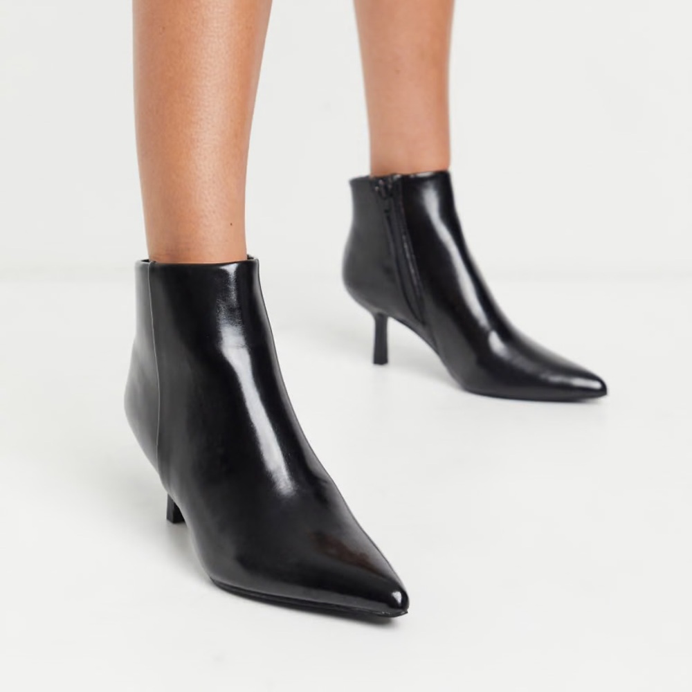 NIB ASOS leather booties